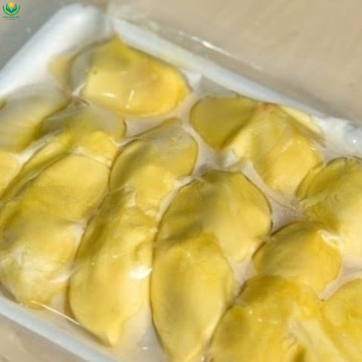 Sầu riêng tách múi cấp đông
